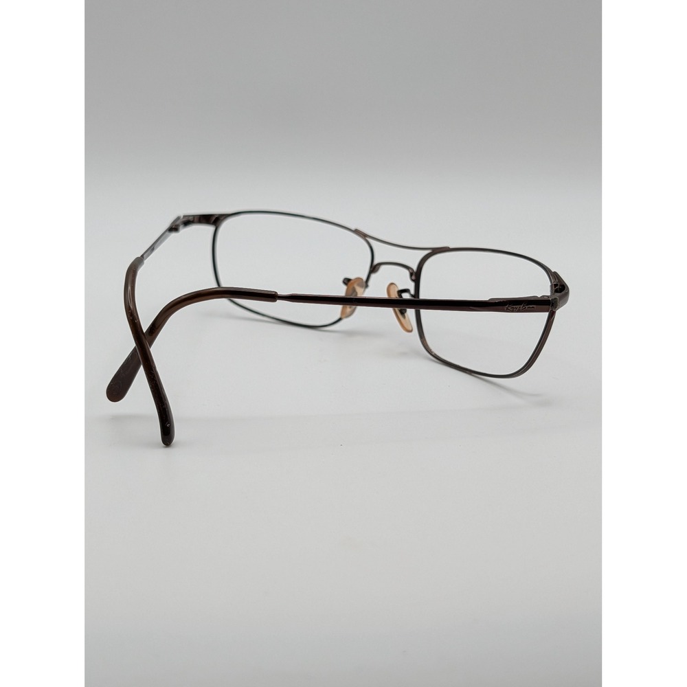 Ray-Ban RB3132 Eyeglass Frames Brown Metal Full Rim Rectangle 54-18 Italy RX